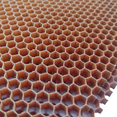 กันไฟ Aramid Honeycomb Core ขนาดเซลล์ 3.2 มม ปรับแต่งความหนาต่าง ๆ