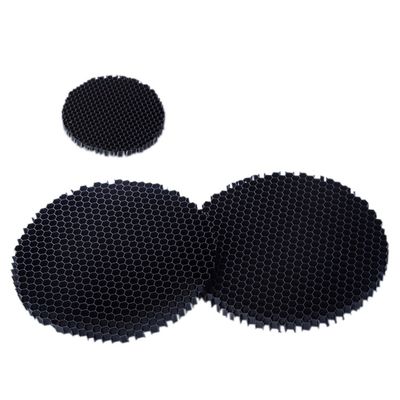 Ultra Thin 3mm อลูมิเนียม Honeycomb Louver แอนติเกลเลอร์