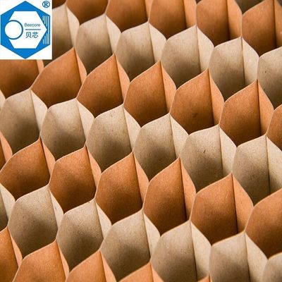 คุณภาพ  Fire Resistant Paper Honeycomb Core 900x2400mm For Furniture And Door Filling โรงงาน