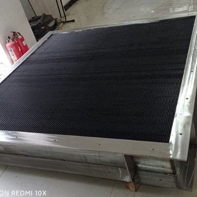 สปอตท่อเหล็กไร้ขัด Honeycomb กล่องแผ่นขนาด 6.4 มม สําหรับอุโมงค์ลม