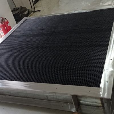 1000x1200mm จุด welded สแตนเลสผงผึ้งแผ่นสําหรับอุโมงค์ลม