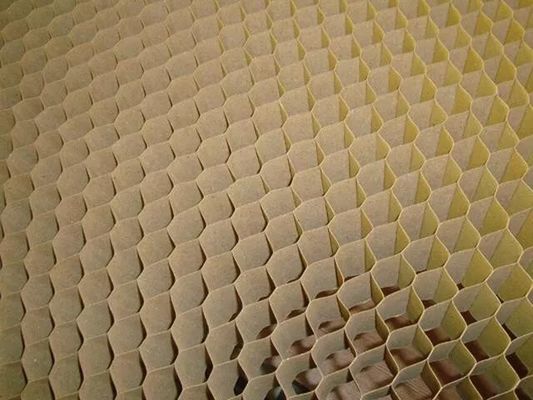 OEM ODM กระดาษ Honeycomb Core สําหรับประตู ด้วยขนาดเซลล์ 20 มม