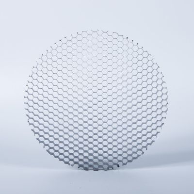 แกนรังผึ้งอะลูมิเนียม Al3003 รังผึ้งบานเกล็ดตะแกรงไฟสีธรรมชาติ