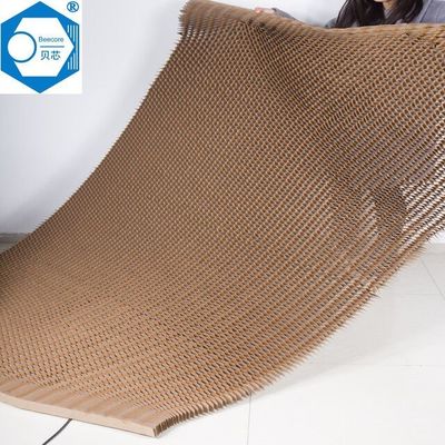 หลักประตูกระดาษทั่วไปต่อเนื่อง honeycomb customized ในขนาดต่าง ๆ