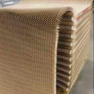 หลักประตูกระดาษทั่วไปต่อเนื่อง honeycomb customized ในขนาดต่าง ๆ